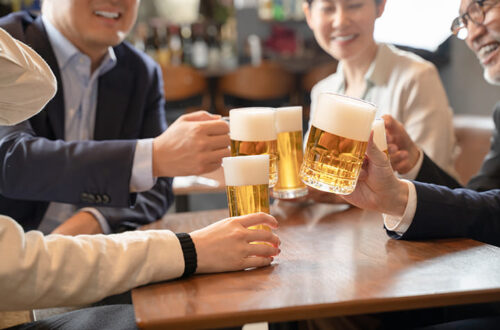 社員　乾杯